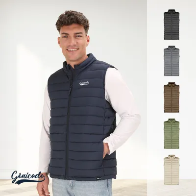 Gilet sans manches en rPET avec étui