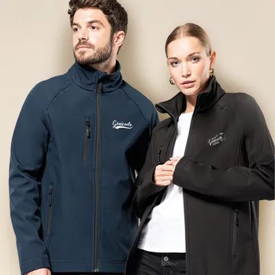 Veste softshell unisexe