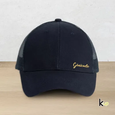 Casquette trucker 6 panneaux coton et polyester