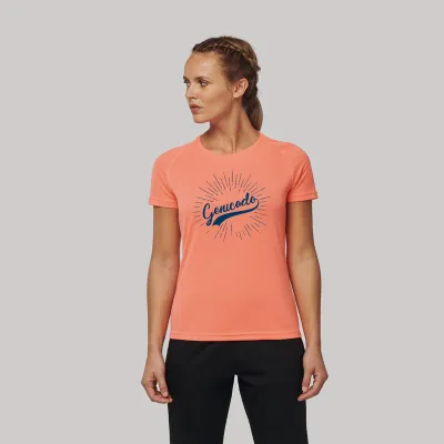 T-shirt sport manches courtes femme