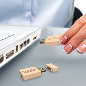 Clé USB bois