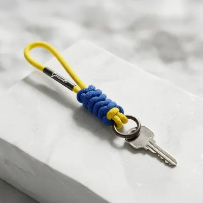 Porte-clés tressé RPET