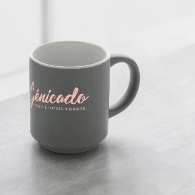 Mug en céramique empilable personnalisable