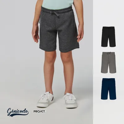 Bermuda molleton multisports enfant personnalisable