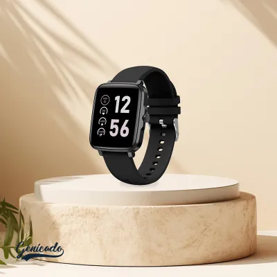Bracelet d’activité couleur avec thermomètre publicitaire