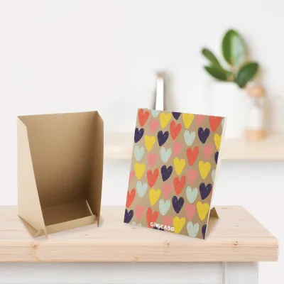 Cadre photo en carton kraft