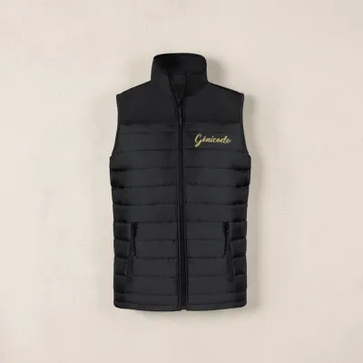 Veste sans manches mixte softshell & doudoune imperméable
