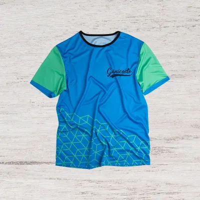 T-shirt de sport par sublimation