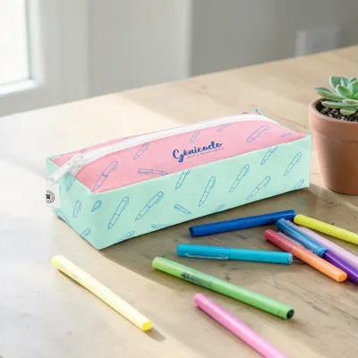 Trousse à stylo en coton