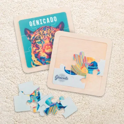 Puzzle en bois personnalisable