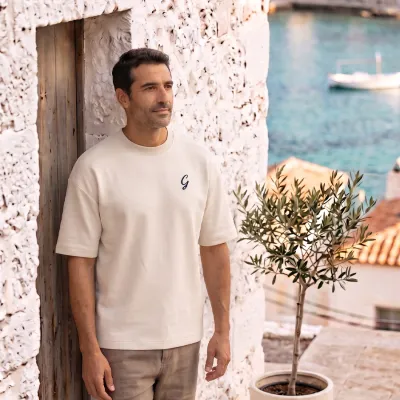 T-shirt écoresponsable oversize homme