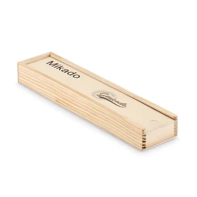 Jeu de mikado en bois à personnaliser