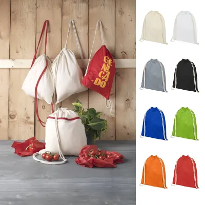Sac cordon en coton 210D