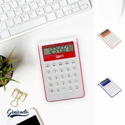 Calculatrice bicolore