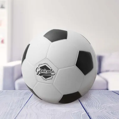 Ballon de foot anti-stress avec logo
