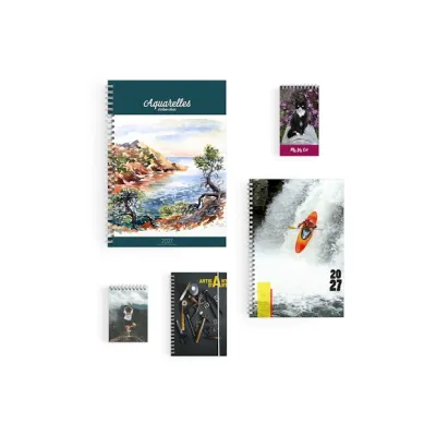 Carnet à spirales souple A5 Made in France