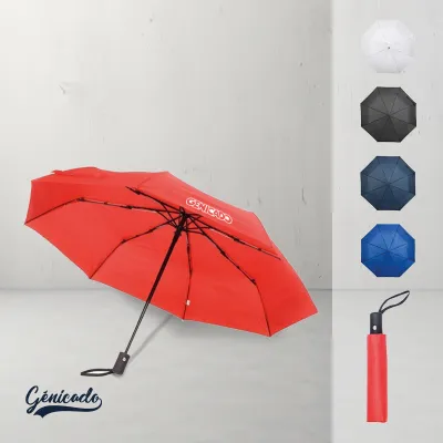 Parapluie pliable automatique résistant au vent