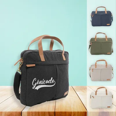 Sac ordinateur Impact AWARE™ en toile 16oz recyclé