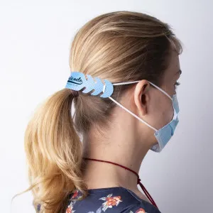 Attache publicitaire pour masque made in France