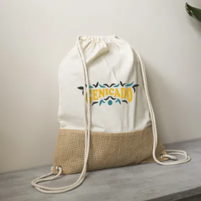 Sac cordon en coton organique 160 g/m²