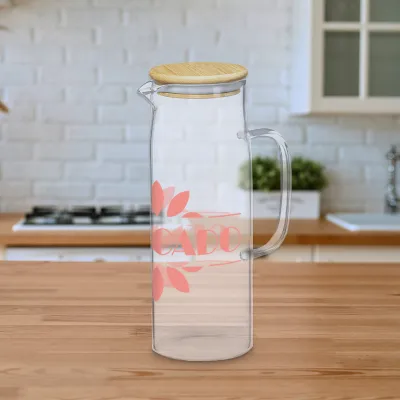 Carafe verre borosilicate 1.25L