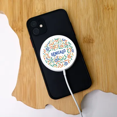 Chargeur sans fil fast charge 15W fabriqué en France