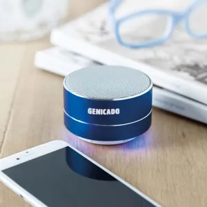 Enceinte bluetooth haut-parleur ronde