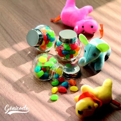 Bonbons multicolores personnalisé