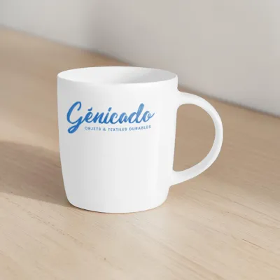 Mug publicitaire en porcelaine 300ml fabriqué en Allemagne