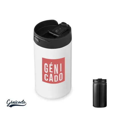 Mug thermos 300 ml en acier inoxydable recyclé certifié RCS
