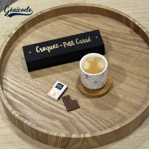 Coffret Elégance personnalisé chocolat made in France