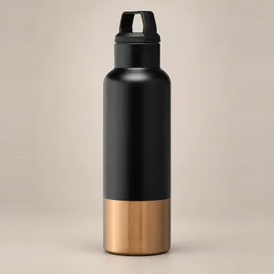 Gourde isotherme sous vide en acier inoxydable recyclé – 640 ml