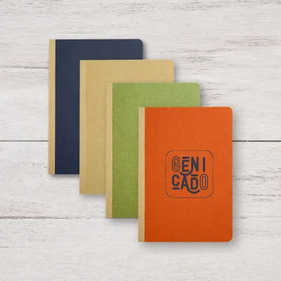 Cahier de notes en carton recyclé personnalisé