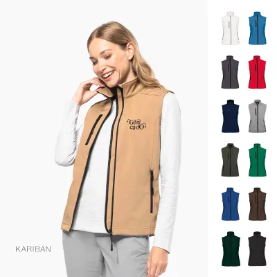 Bodywarmer softshell femme