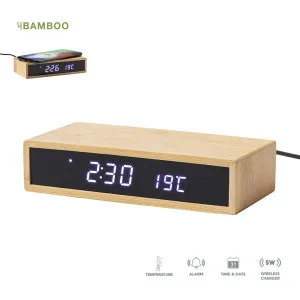 Réveil avec fonction  chargeur sans fil 5W