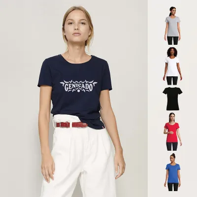 Tee shirt femme 100% coton peigné made in France
