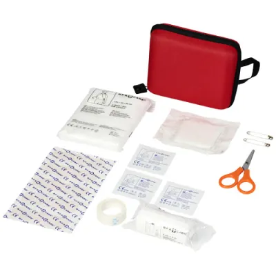 Trousse de premiers secours 16 pièces publiciitaire