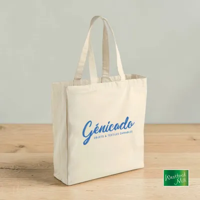Sac toile coton shopping promotionnel