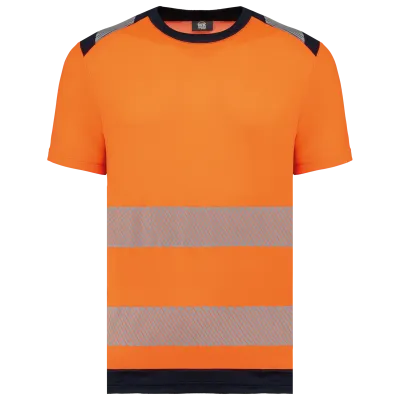 T-shirt de sécurité recyclé manches courtes unisexe