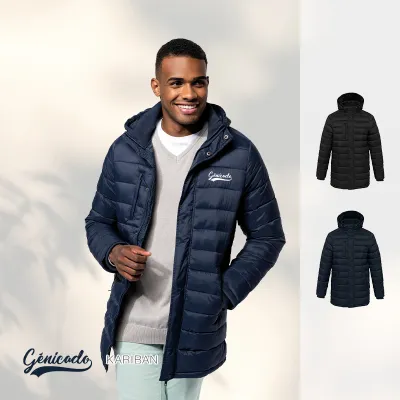 Parka doudoune légère à capuche homme