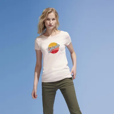 T-shirt femme manches courtes