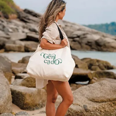 Grand sac cabas en toile recyclée AWARE™