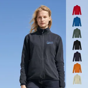 Polaire zippée femme 100% polyester recyclé