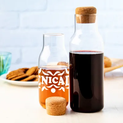 Carafe à eau en verre borosilicaté
