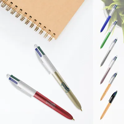 Stylo 4 couleurs BIC® Glacé