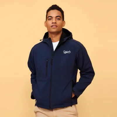 Veste softshell homme à capuche