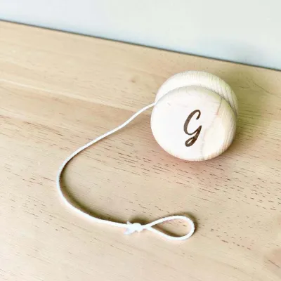 Yoyo en bois made in France personnalisable