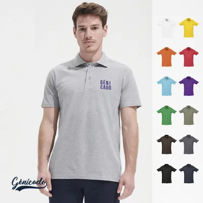 Polo pas cher homme coton 210g