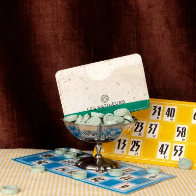 Porte-carte 1 poche en bâche recyclée