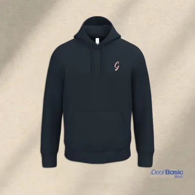 Sweat-shirt à capuche doublée polycoton unisexe